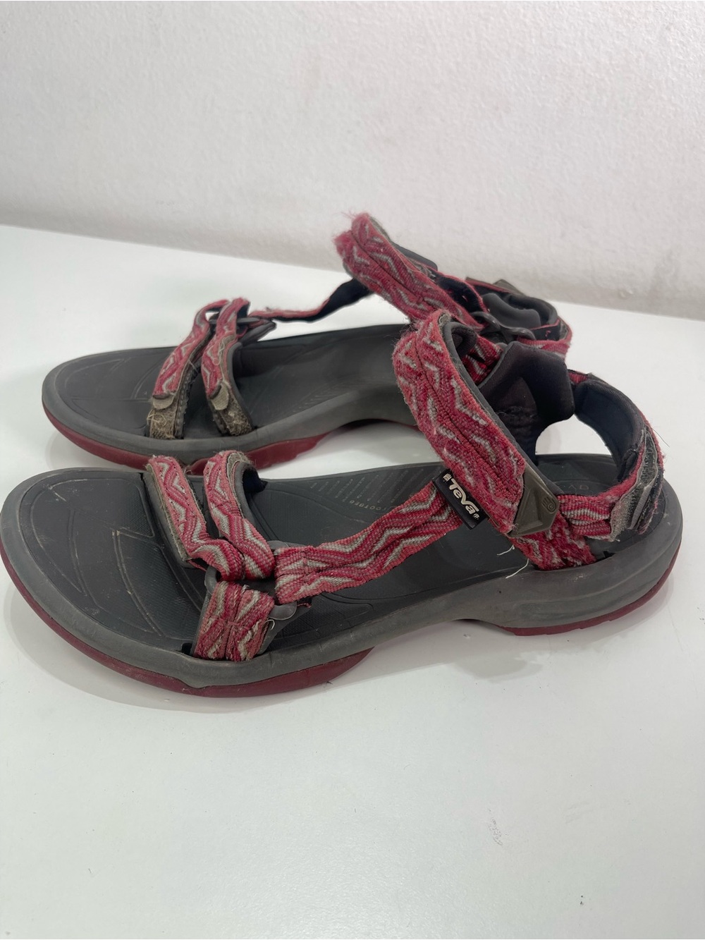 Teva Terra Fi Shoc Pac Sandals Spider Rubber Women’s 8.5 Aztec Geometric Pattern